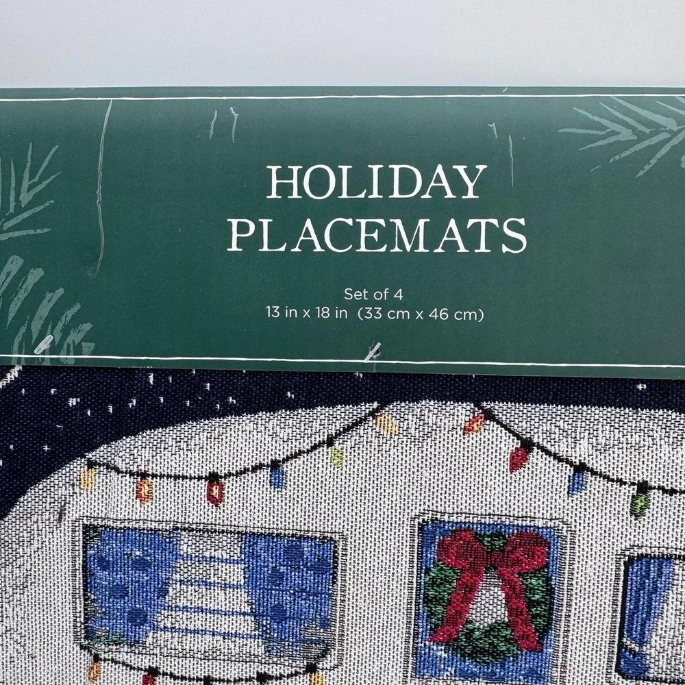 Windham Home | Christmas Camper Placemats Set